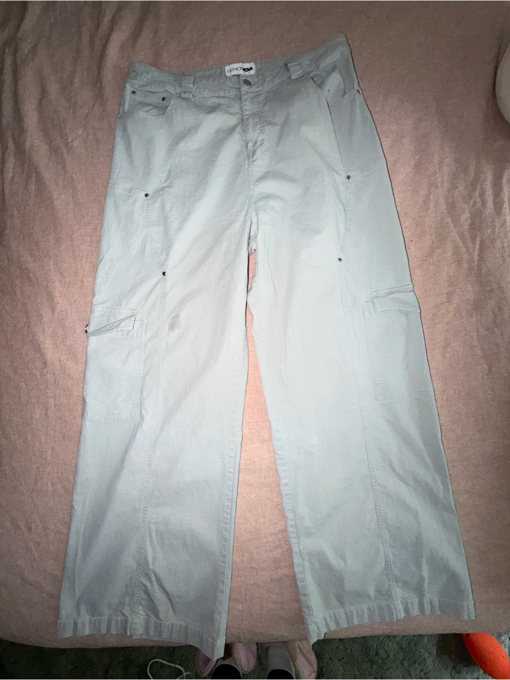 Light Gray Cargo Pants